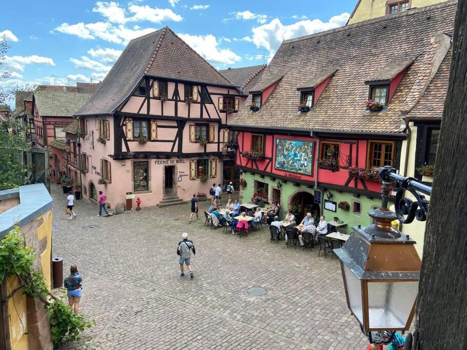Appartement Chaleureux Vue Sur Centre Historique Riquewihr Esterno foto